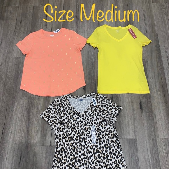 Old Navy Tops - NWT-BUNDLE OF TEE’s- Size Medium